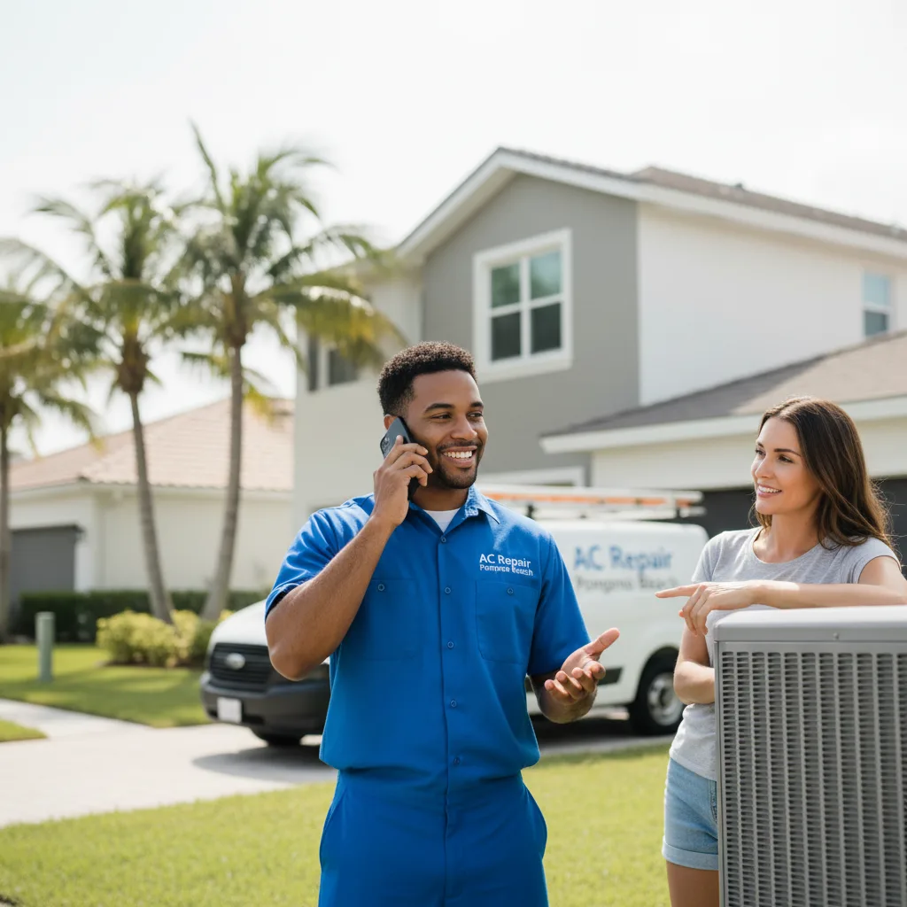 AC Repair Pompano Beach customer support in Elm City